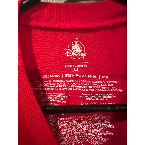 Disney Parks American Original Red White and Blue Mickey Mouse Spirit Jersey M - Picture 5 of 7